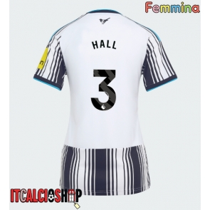 Newcastle United Lewis Hall #3 Prima Maglia Femmina 2026-27 Manica Corta